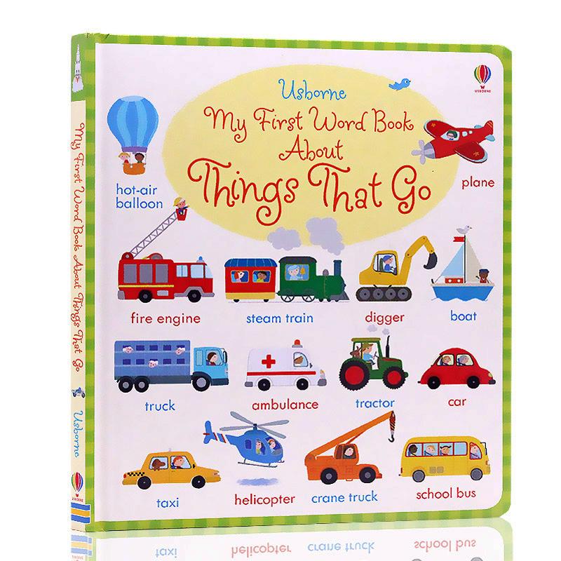 现货 我的单词启蒙绘本 关于交通工具 My First Word Book About Thi...