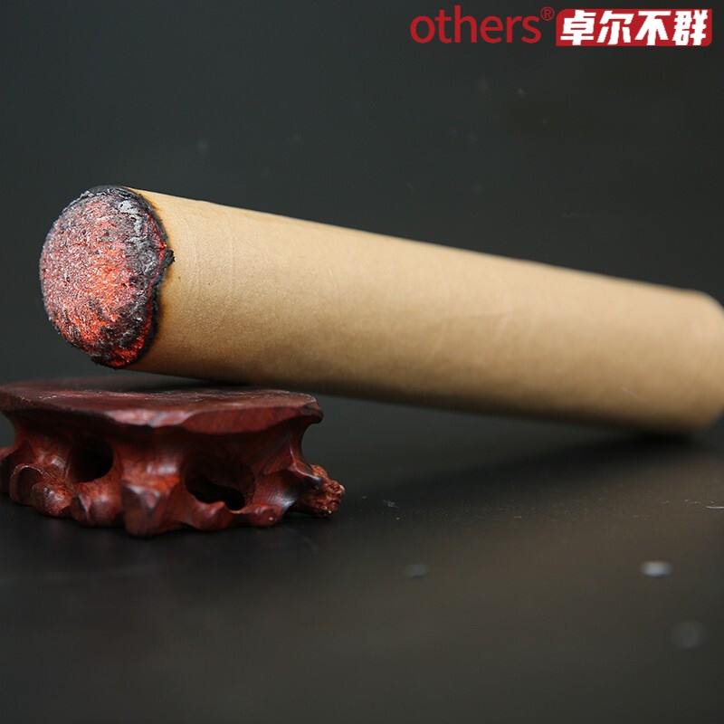 纯艾大炮灸粗艾灸棒 4cm悬灸条1根(含穴位图)