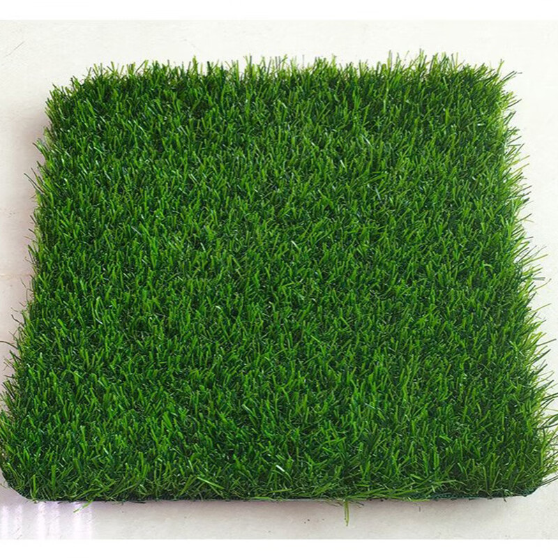 川奥体育仿真人造草坪户外绿色地毯阳台幼儿园学校免填充人造草塑料假