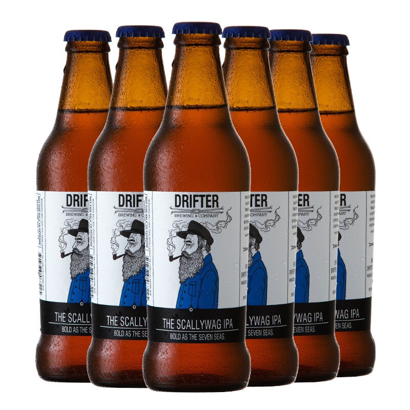 南非原瓶原装进口啤酒 drifter 漂流者 精酿啤酒 老混蛋ipa啤酒 330ml
