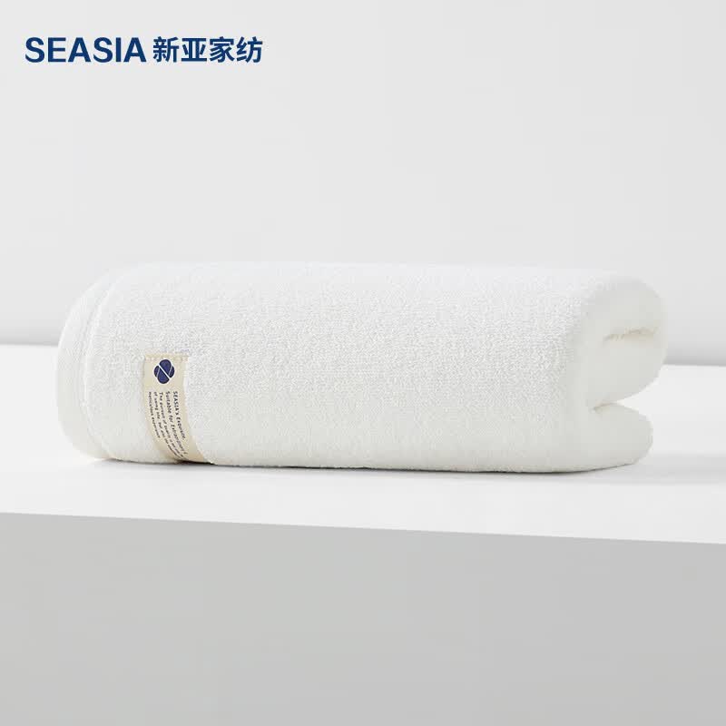 新亚毛巾纯棉抗菌大毛巾长绒棉成人吸水洗脸白毛巾洗澡干发巾34*72cm使用感如何?