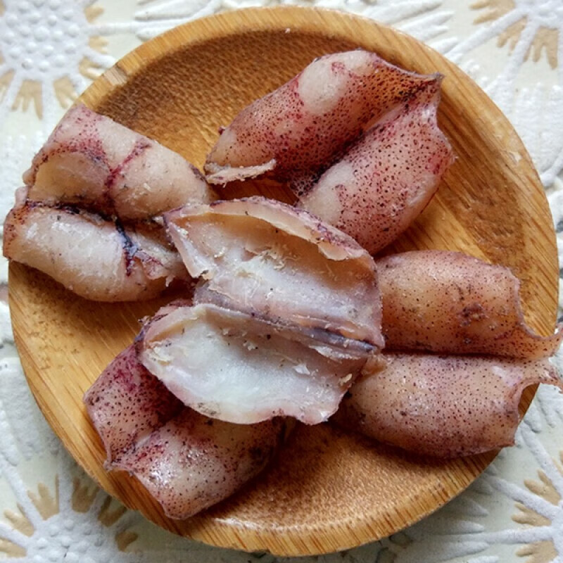 最洽干貨食材烏子蘇北特產(chǎn)去內(nèi)臟小烏賊墨魚(yú)干烏片筆管魚(yú)海鮮 大號(hào)烏賊片 250g