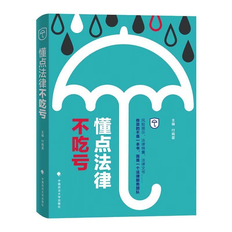 懂点法律不吃亏 付晓雷 普法 法律知识读物 法律基本知识 中国政法大学出版社