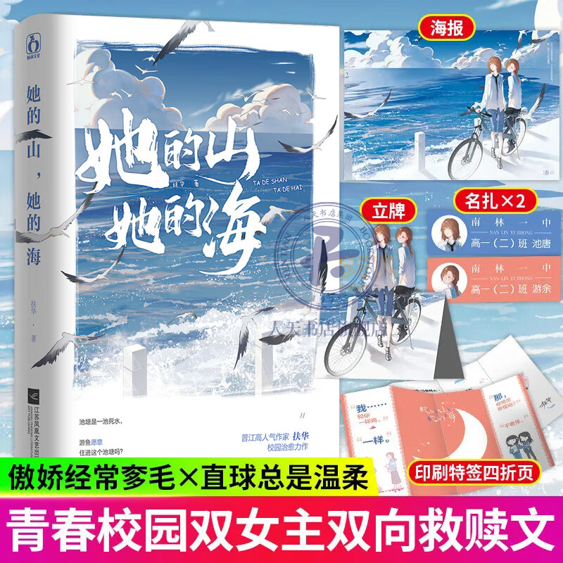 她的山她的海正版 她的山她的海 扶华著 周边全套已完结花火双向治愈系救赎文校园成长小说青春文学言情小说