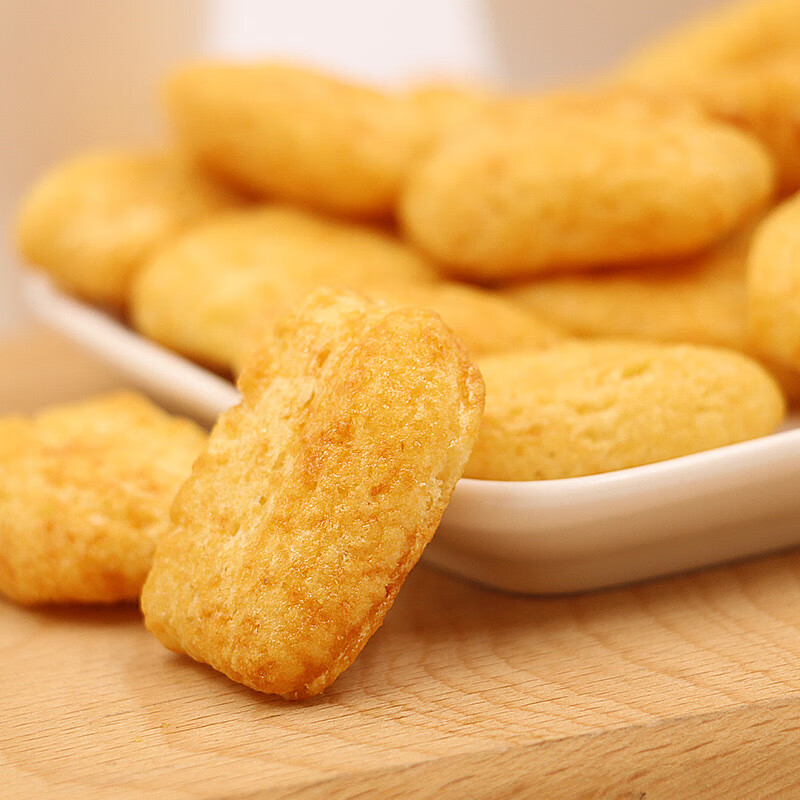 虎钢馋麦香鸡味块大包办公室吃的休闲零食小吃膨化食品210g 1包 210g