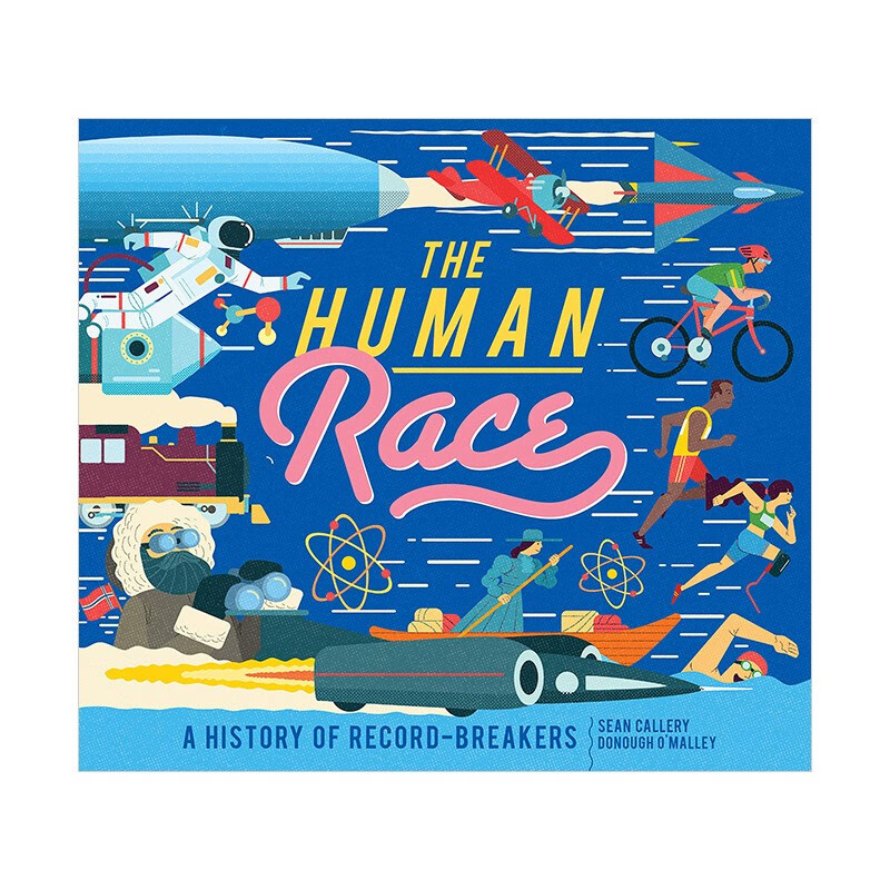 【现货】人类竞赛the human race 12岁以上少儿人文社科体育科普普及