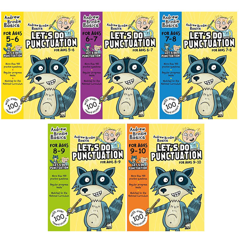 【中图原版】一起学发音5本套装 lets do punctuation 英文原版小学