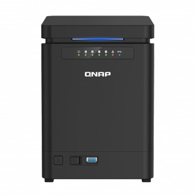 威联通（QNAP）TS-453Dmini 8G内存四盘位nas网络存储英特尔四核处理器2.5GbE网络端口（TS-453Bmini升级版）