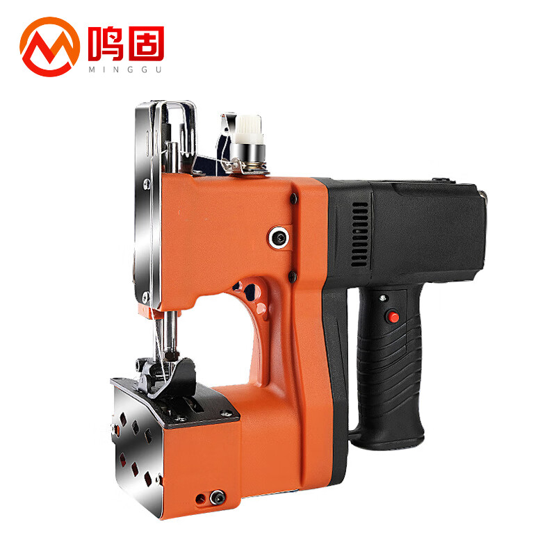 鸣固 900型手提式电动缝包机封口打包机缝纫机黄色 gk9-900 110v