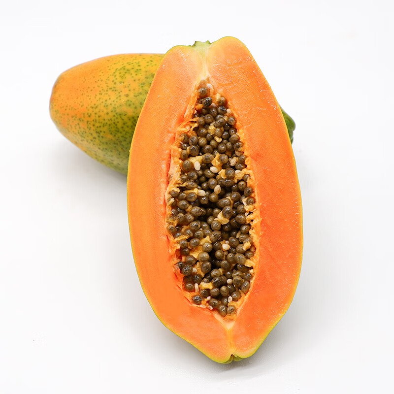 果迎鲜木瓜 红心牛奶木瓜 5斤 新鲜水果 冰糖木瓜 生鲜 生果要催熟