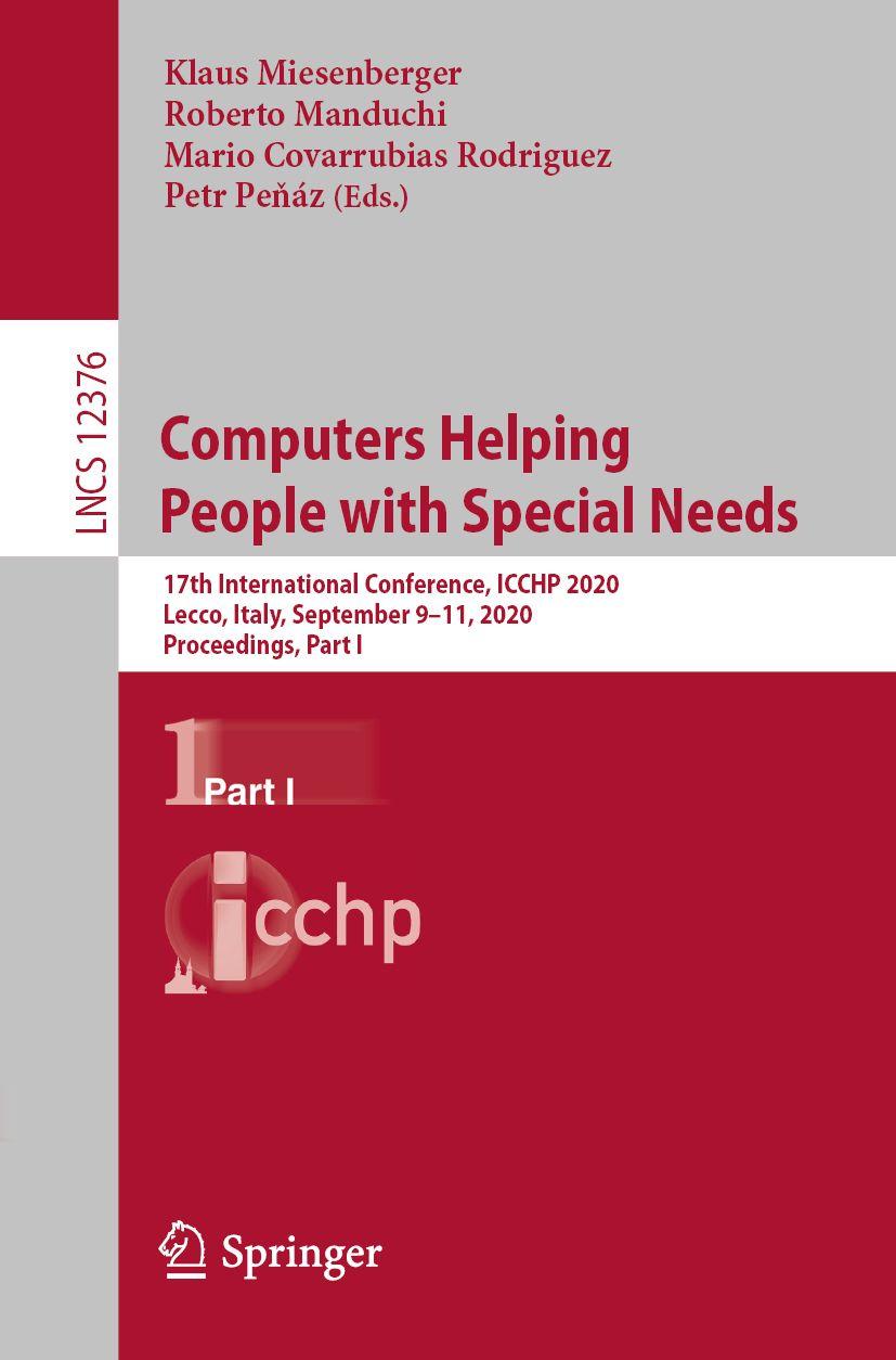 预订Computers Helping People with Special Needs: 17t