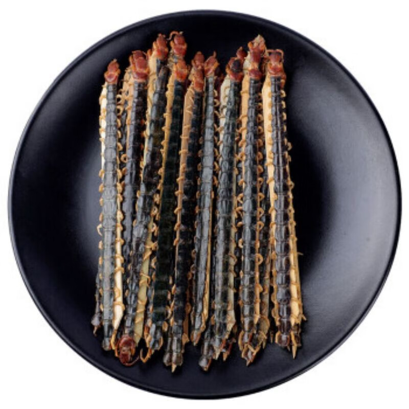 同仁堂 特级中药蜈蚣15cm以上10条百足虫吴公虫红