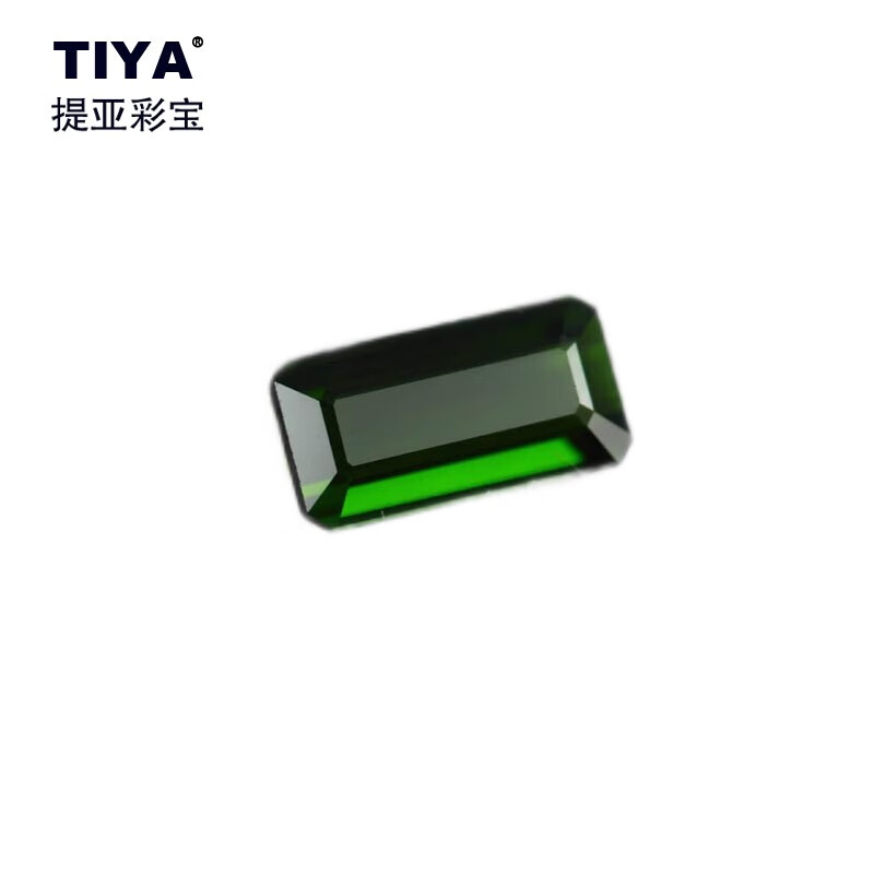 TIYA彩寶 綠碧璽,綠碧璽石約1-1.5ct，9×5×3mm,綠碧璽裸石,L374