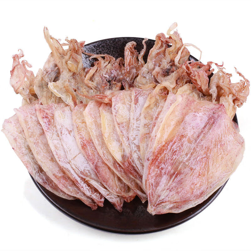 禾澹鱿鱼干货烧烤专用小号约条零食手撕芥末尤鱼北海特产海鲜 如图