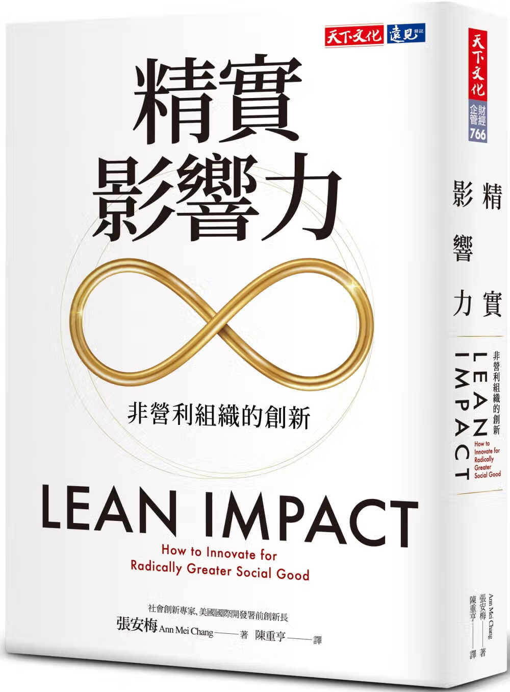 预售 张安梅 精实影响力：非营利组织的创新 天下文化
