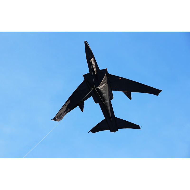 2022新款潍坊新款战斗机大飞机风筝儿童卡通三角风筝微风易飞新手套餐