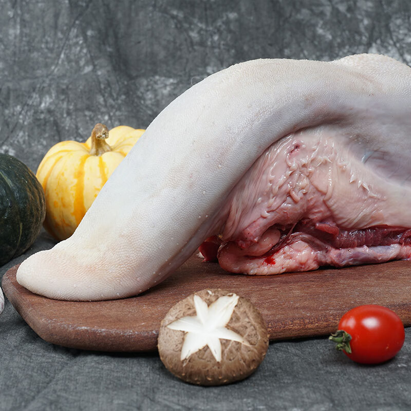 虎钢馋3斤牛舌新鲜冷冻现杀整条黄牛舌头厚切牛口条烧烤火锅烤肉