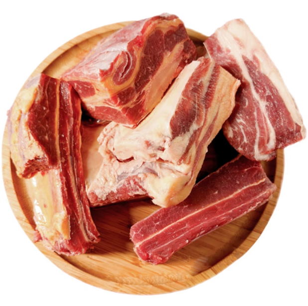 果亦橙黄膘牛排内蒙古新鲜四肋牛排骨原切草原黄牛肉牛排骨 1000g