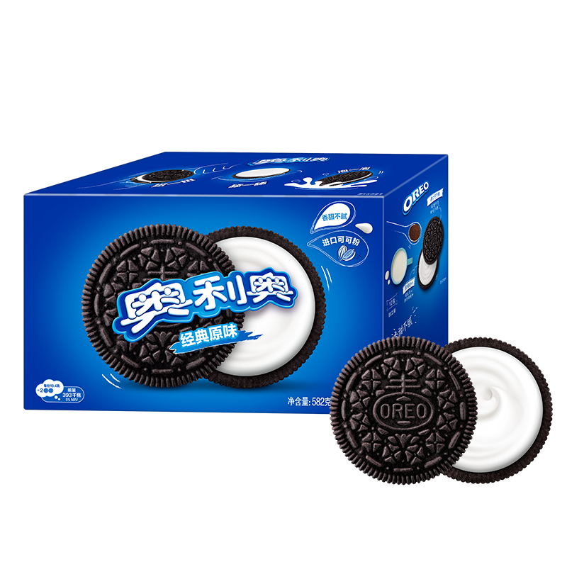 OREO 奥利奥 原味夹心饼干582g