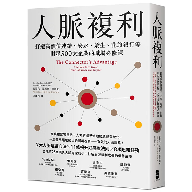 预订台版 人脉复利 人际关系职场工作术商业