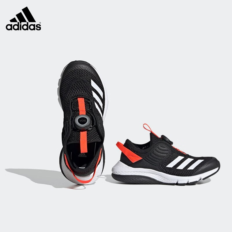 adidas阿迪达斯2020秋季ActiveFlex Boa KACTIVEFLEX男小童儿童鞋FV3450一号黑/红荧光/白33.5码/205mm/1.5