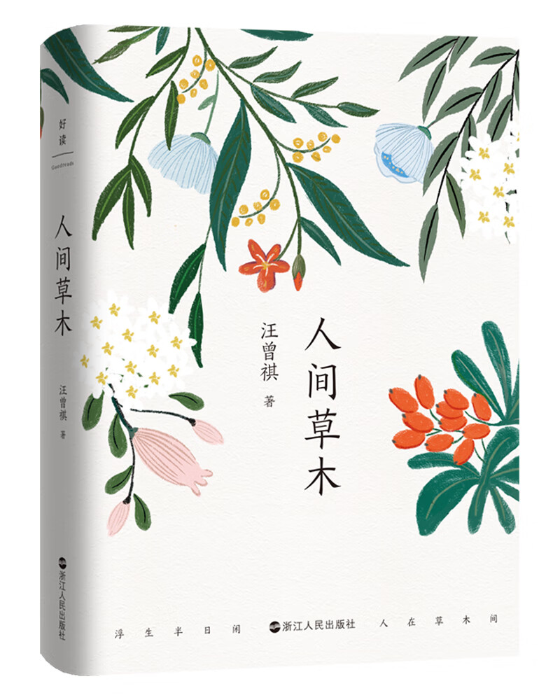 正版图书 汪曾祺:人间草木 浮生半日闲,人在草木间.