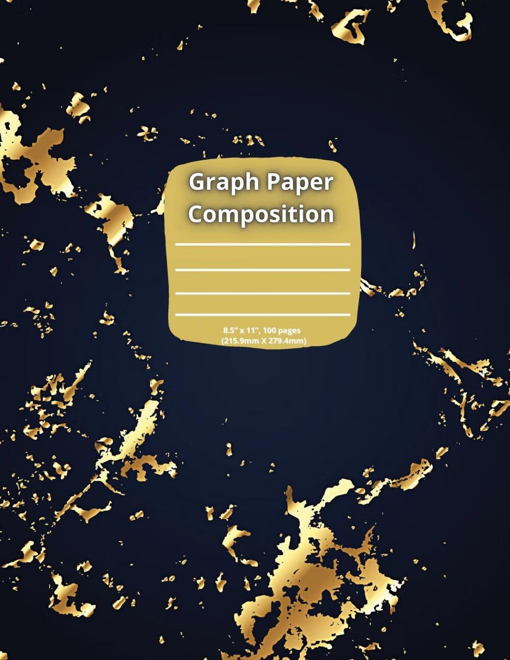 【预售 按需印刷】graph paper composition notebook