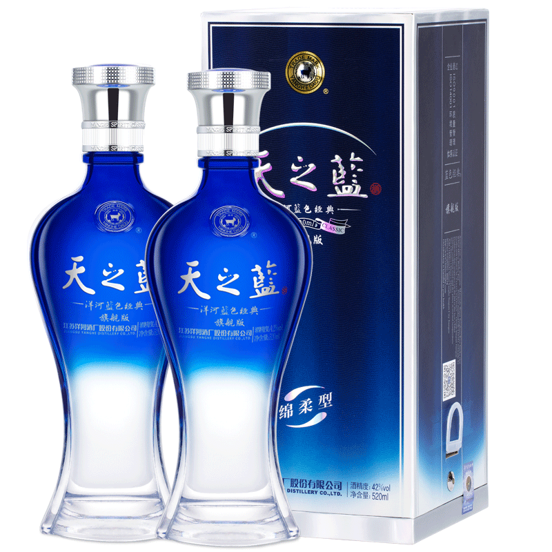 ��� ��֮�� 42�� �����Ͱ׾� ��ɫ���� 520mL ˫ƿװ    560Ԫ