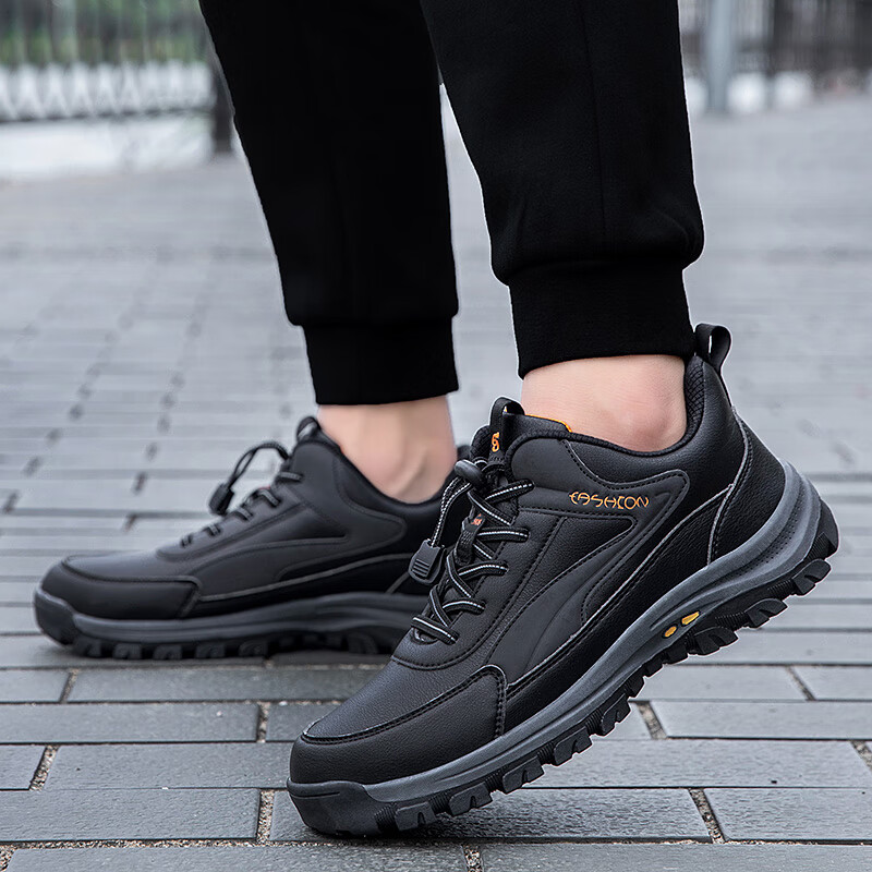 特百伦劳保男鞋 新款老人鞋超纤面料爸爸鞋休闲鞋男鞋户外鞋健步 女款