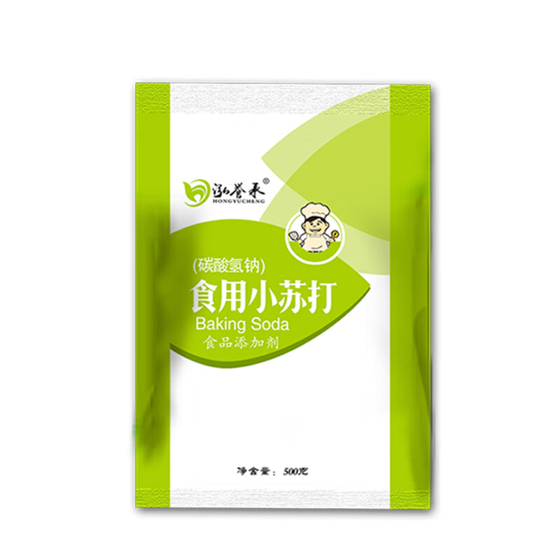 食用小苏打粉多规格小包装祛黄去黑头果蔬去农残清洁去污 500克*1袋