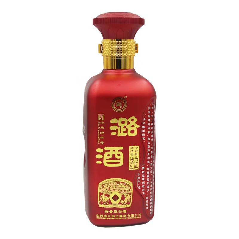 潞山西省长治市潞酒八年陈50度475ml清香型白酒 原厂直发 50度 475ml