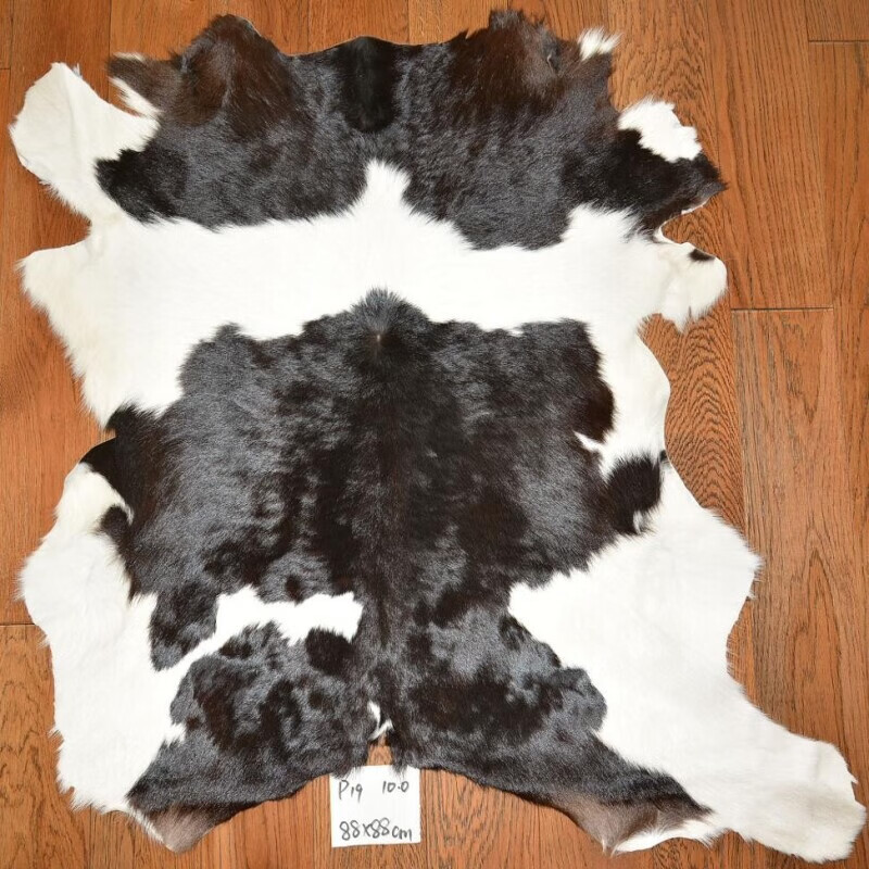 整张奶牛皮壁毯挂毯p19酒吧小牛皮毛影视道具墙装饰抽象艺术倔强