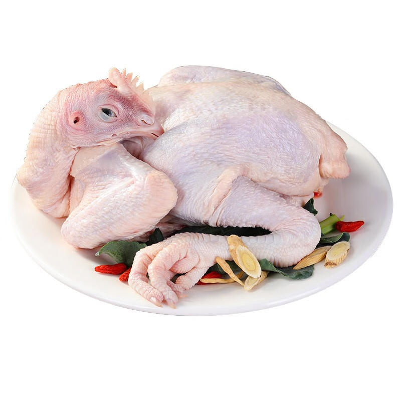 鑫同惠(xintonghui)农家三黄鸡两只装新鲜冷冻散养童子鸡三黄鸡新鲜现