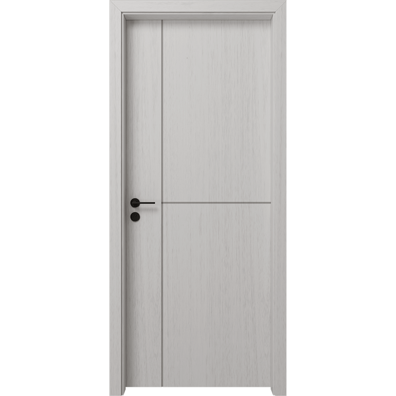 欧派木门实木门卧室门室内门 实木烤漆门55厚度 新中式风格可定制 OPMA-5302Z 米白