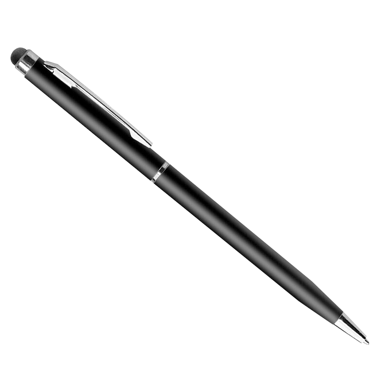 Best Coac iPad电容笔 iPad触控笔 适用苹果 安卓平板和手机 具备 圆珠笔写字功能 钢琴黑