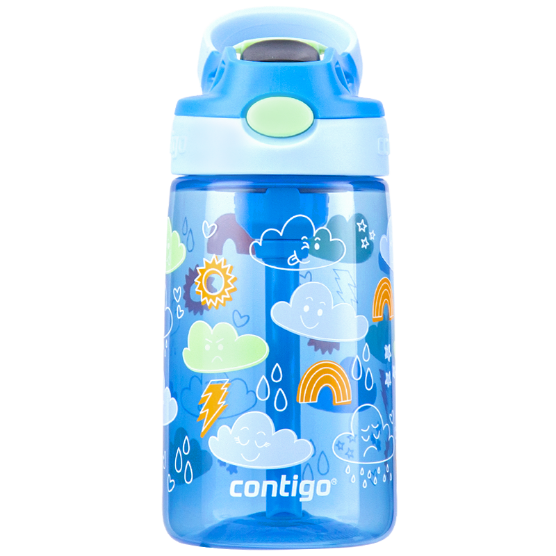 contigo康迪克儿童吸管水杯小发明家夏季运动塑料水杯HBC-GIZ234云朵心情400ml100018484939