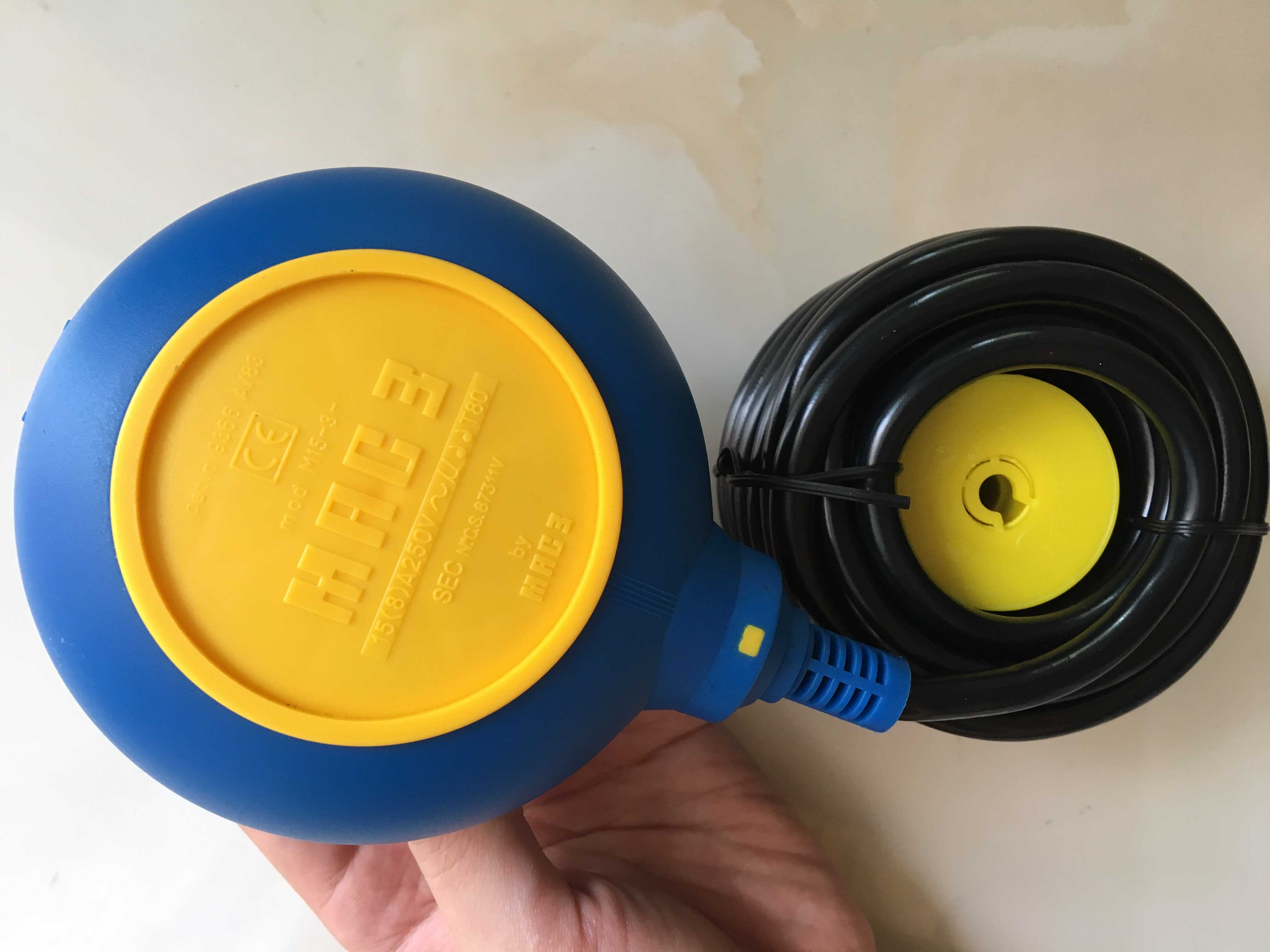 马赫mac3浮球液位开关mac-5m  key-5m水位水泵控制器 mac3-1m圆形1