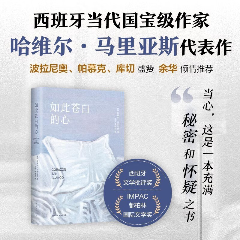 如此苍白的心 西班牙文学大师哈维尔·马里