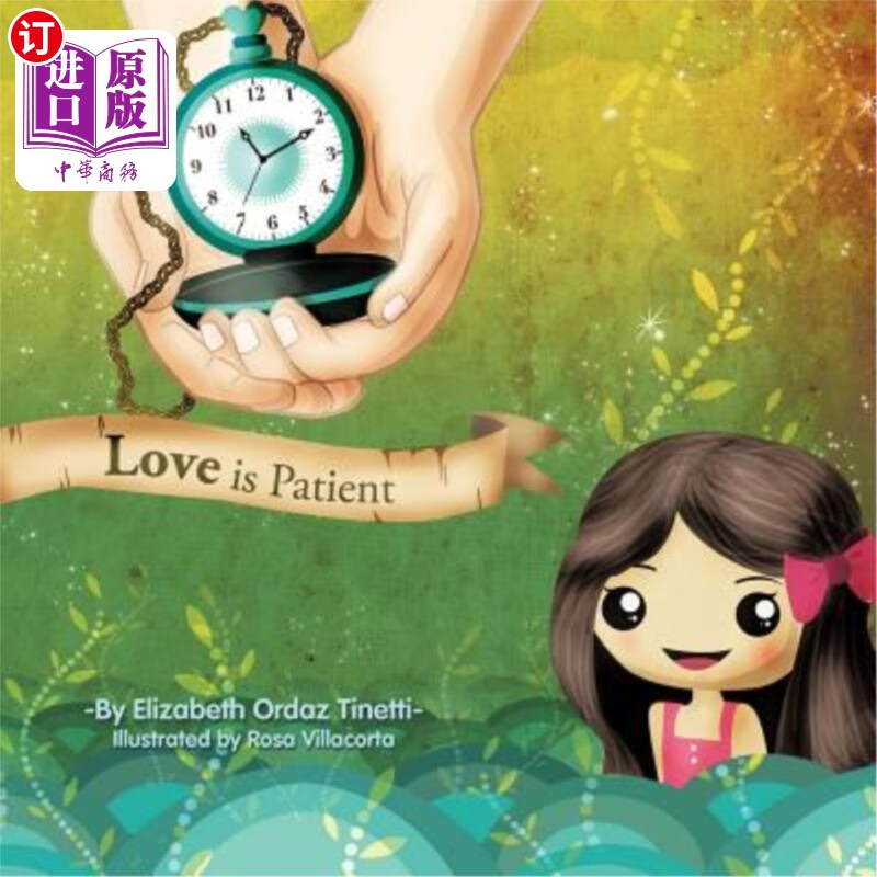 海外直订love is patient 爱是耐心