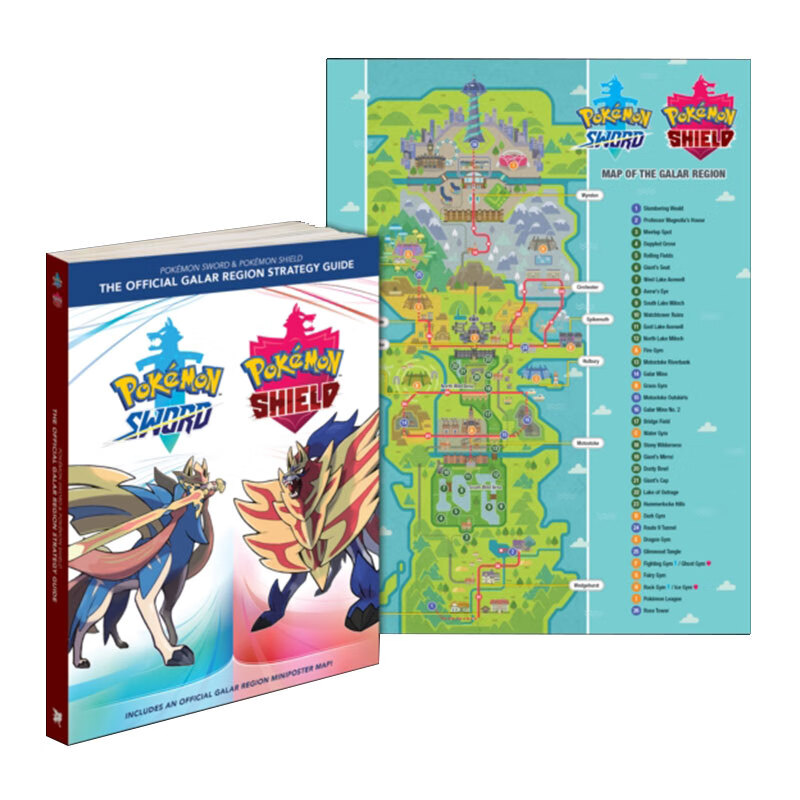 【中图英文】sword & shield offical galar strategy gu  英文