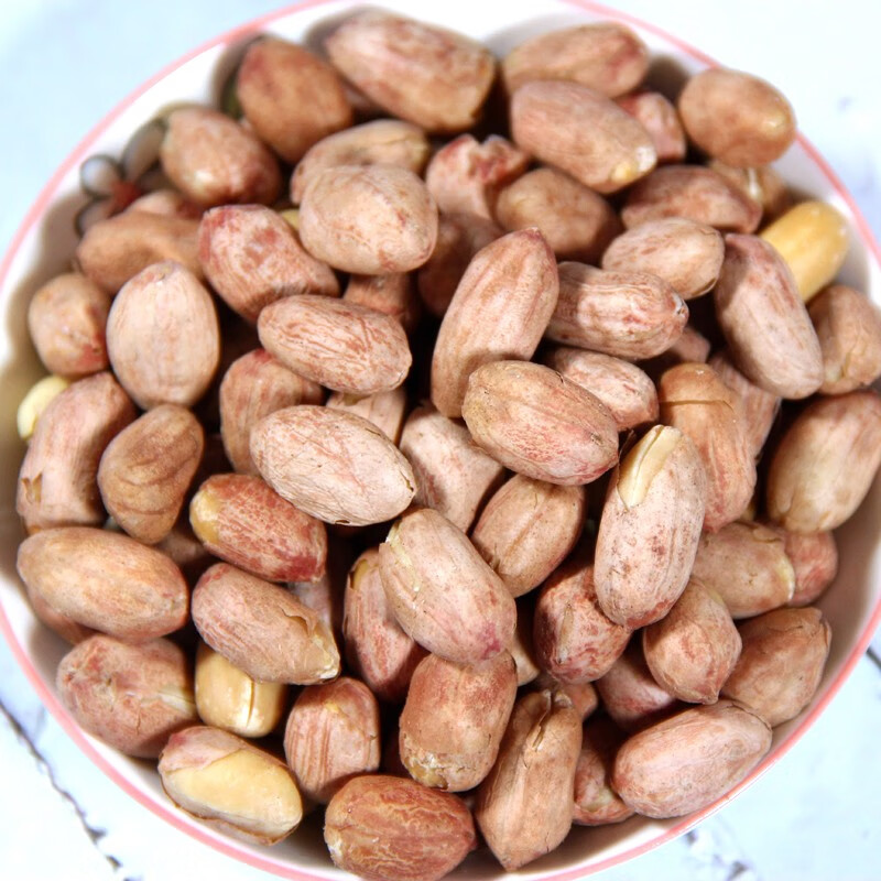 新花生香酥椒盐奶油多味五香花生米小包装烤熟装下酒菜散装花生 五香