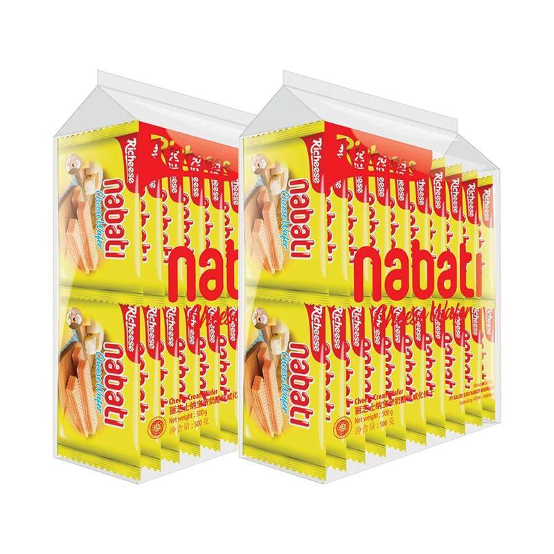 丽芝士印尼进口丽芝士nabati威化饼干奶酪独立小包休闲零食小吃整箱