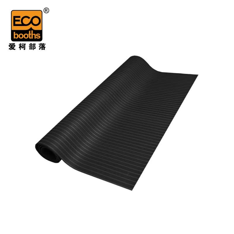 绝缘垫 5kv绝缘胶垫1m×1m×3mm配电室耐高压绝缘橡胶板绝缘胶皮 黑色