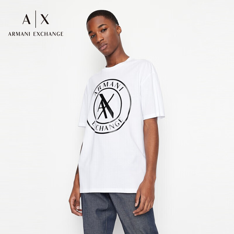 阿玛尼armani exchange【礼物】ax男士t恤衫