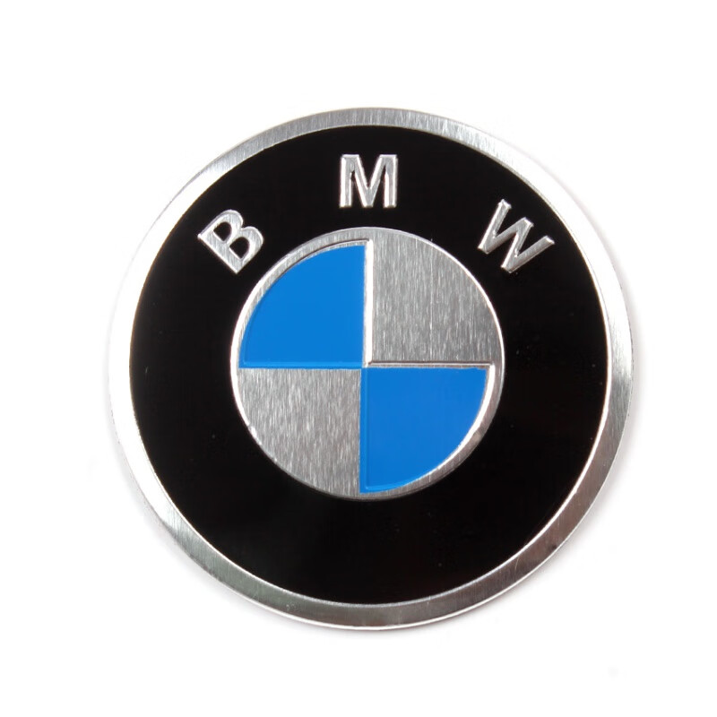 曼影(manying)适用宝马摩托车改装贴车标bmw标志3d金属标个性车贴花