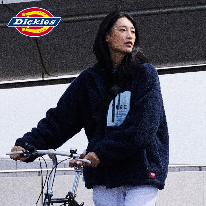 dickies棉服 情侣款羊羔绒拼接外套 季男女同款厚外套9722 黑色 M使用感如何?