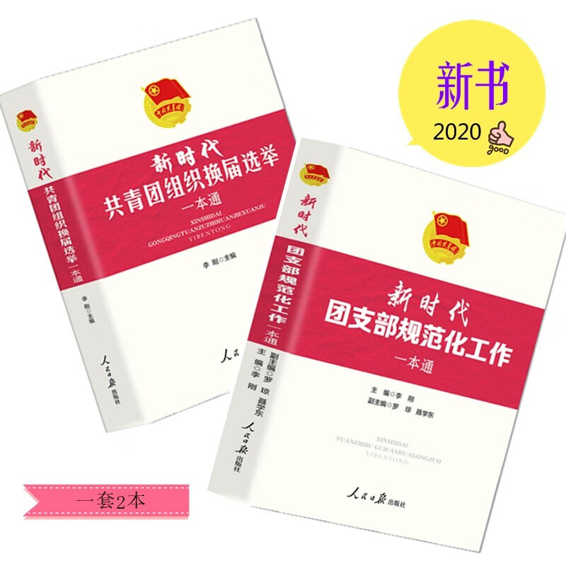 新时代团支部规范化工作一本通 2020年8月出版 各级共青团组织团总支团校培训部 共青团组织换届选举+团支部规范化工作(2本)