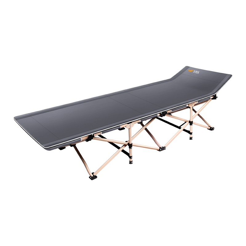 午憩宝 折叠床单人床折叠躺椅办公室单人午休床午睡床户外行军床简易床陪护 【专为中小空间设计】标准圆管-178CM