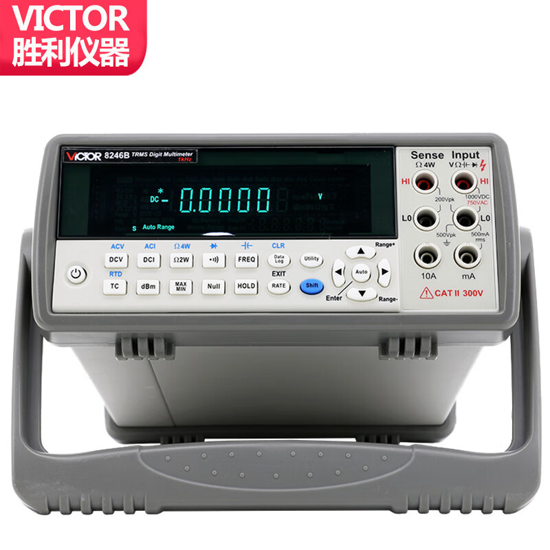 胜利仪器（VICTOR）台式万用表 数字高精度 全自动 万能表 带电脑通讯 VC8246B