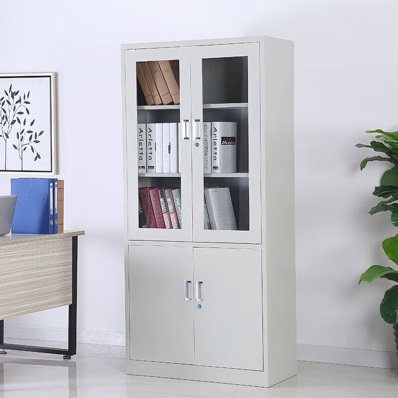 豫南星 钢制文件柜铁皮柜档案柜办公室资料柜财务凭证柜样品 大器械柜